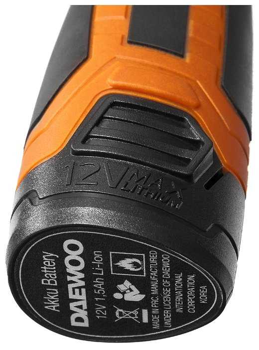 Аккумуляторная дрель-шуруповерт Daewoo Power Products DAA 1220Li фотография 2