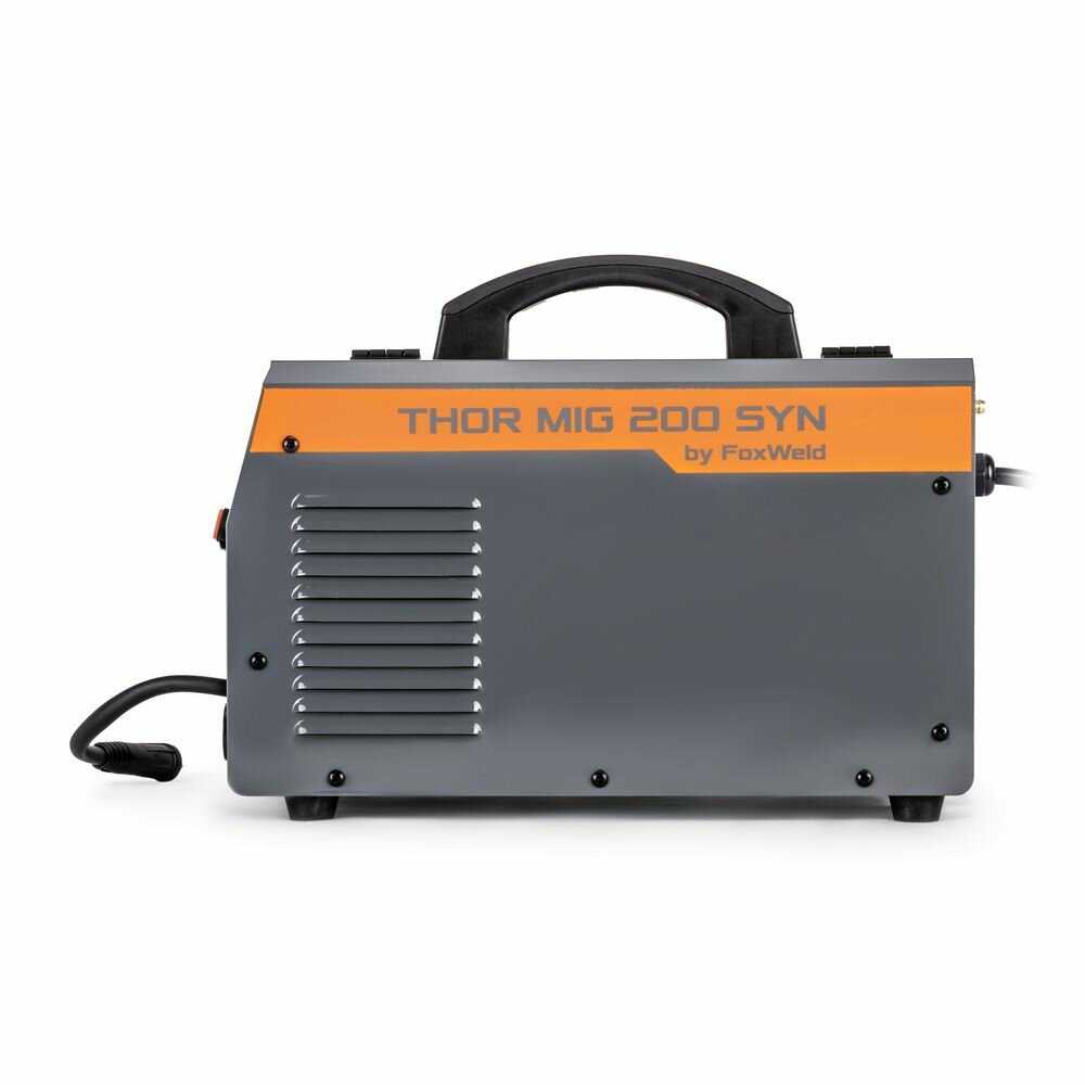 Сварочный аппарат полуавтомат THOR THOR MIG 180 SYN LCD (180А) фотография 6