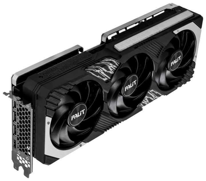Видеокарта Palit GeForce RTX 4070 Ti GamingPro OC (NED407TT19K9-1043A) фотография 3