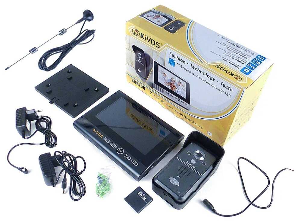 Беспроводной видеодомофон REC KiVOS Plus 7 (1 плюс 1) фотография 2