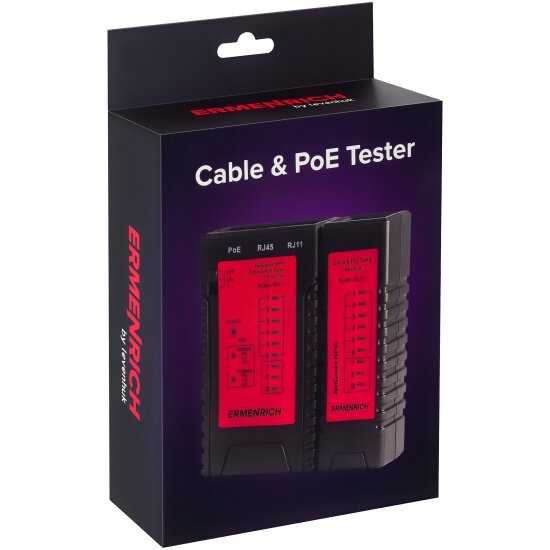 Кабельный тестер Ermenrich NetGeeks NP10 фотография 10