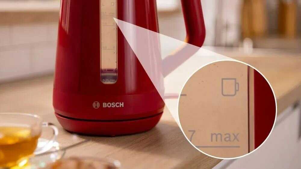 Электрический чайник Bosch Чайник (TWK1M124) фотография 25