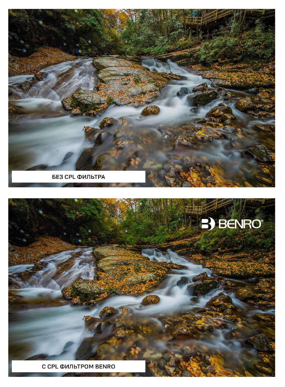 Светофильтр Benro PD CPL-HD WMC (72 мм) фотография 5