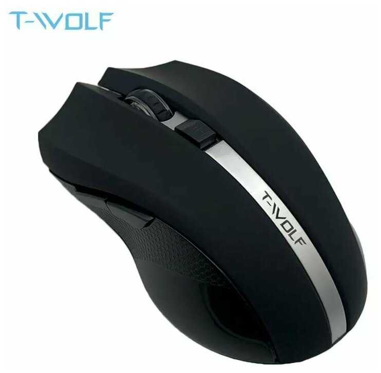 Беспроводная бесшумная компьютерная мышь T-WOLF Q5