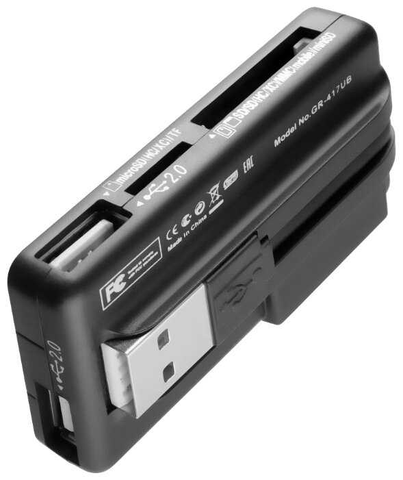 Кардридер Ginzzu GR-417UB фотография 4