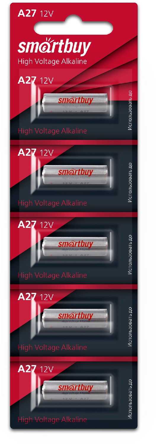Батарейка SmartBuy High Voltage Alkaline A27 фотография 10