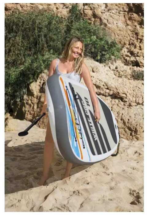 Cап доска SUP board Bestway Hydro-Force White Cap 3,05 м арт. 65342 фотография 22