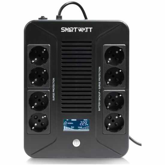 Источник бесперебойного питания Smartwatt SAFE PRO LCD 1000