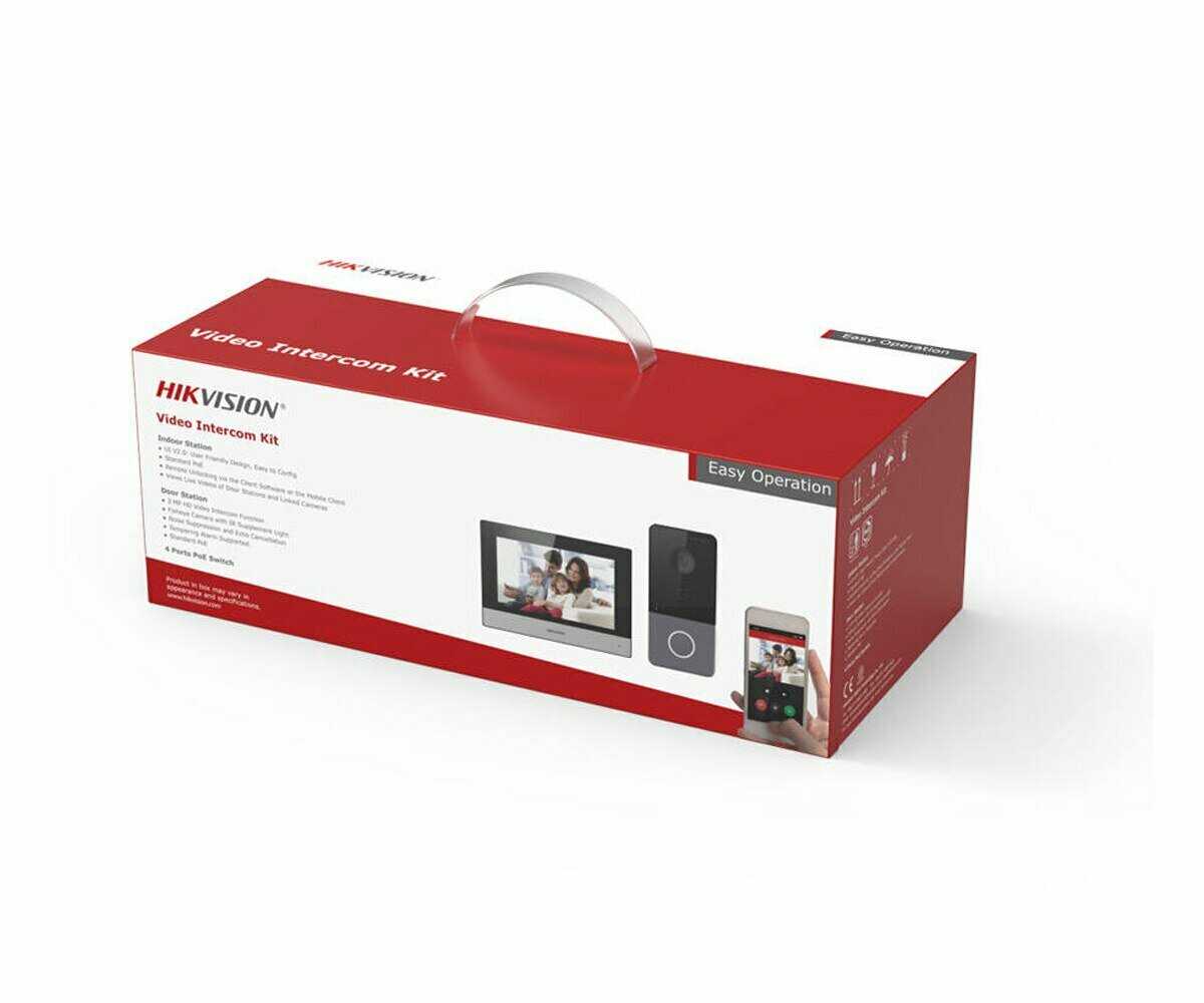 Wi-fi домофон Hikvision DS-KIS603-P (C) фотография 11