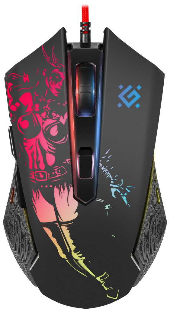 Игровая мышка для компьютера Defender Sin'Sister оптика 6 кнопок 7200 dpi фотография 2