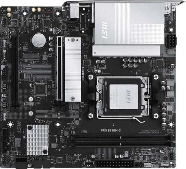 Материнская плата MSI PRO B850M-G [Socket AM5 AMD B850 2xDDR5 mATX]