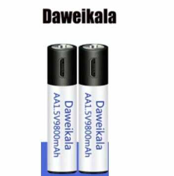 Комплект 2шт DaweikaLa Аккумуляторная батарейка AAA (8800 мАч)
