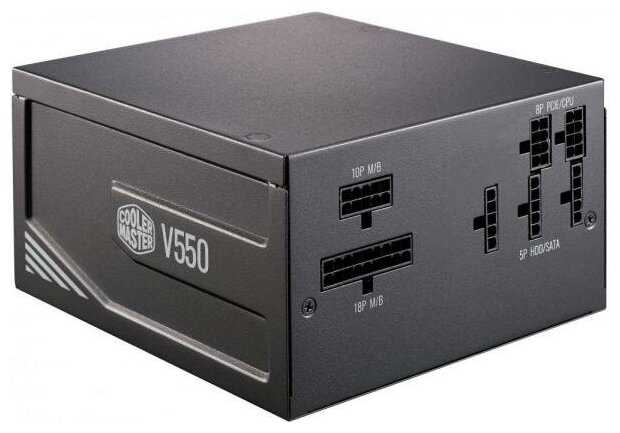 Блок питания Cooler Master V550 Gold Full Modular (MPY-5501-AFAAGV) фотография 15