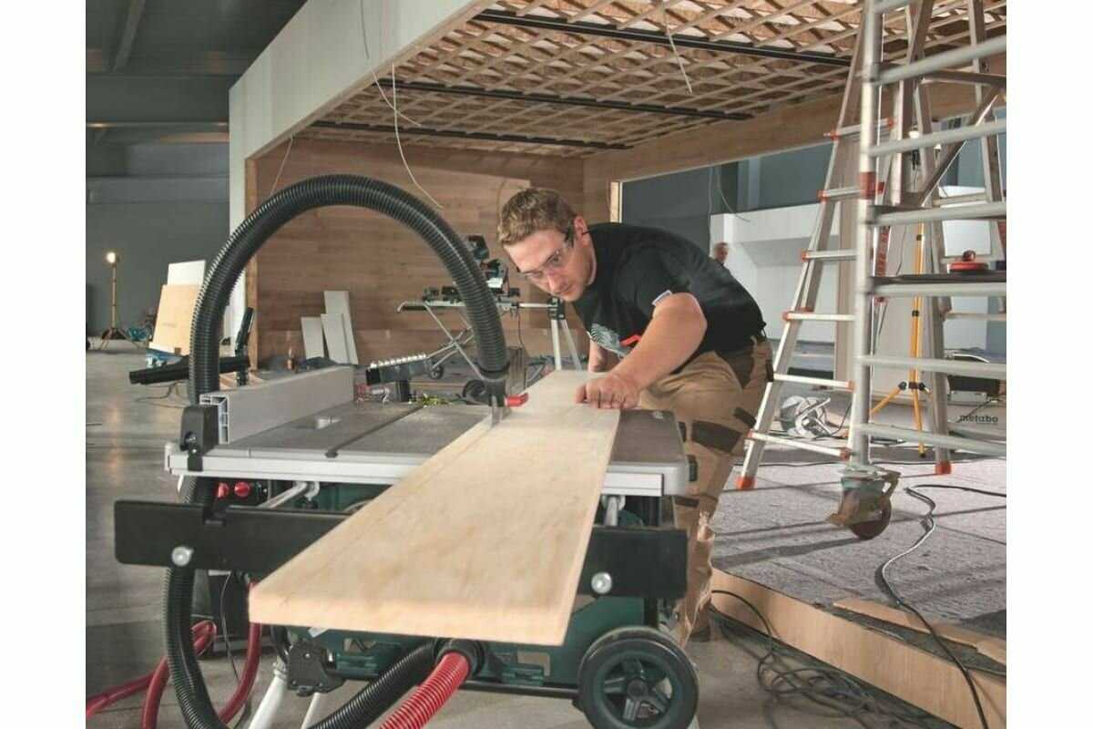 Распиловочный станок Metabo TS 254 фотография 12