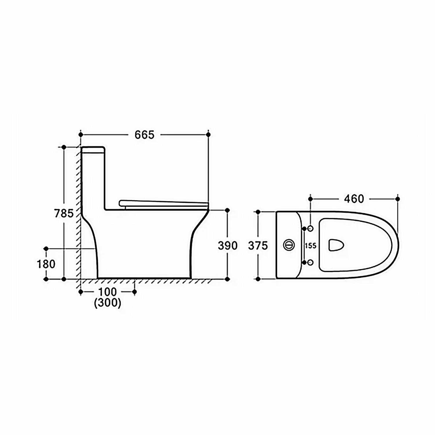 Унитаз Azario Sente (AZ-8614) фотография 16