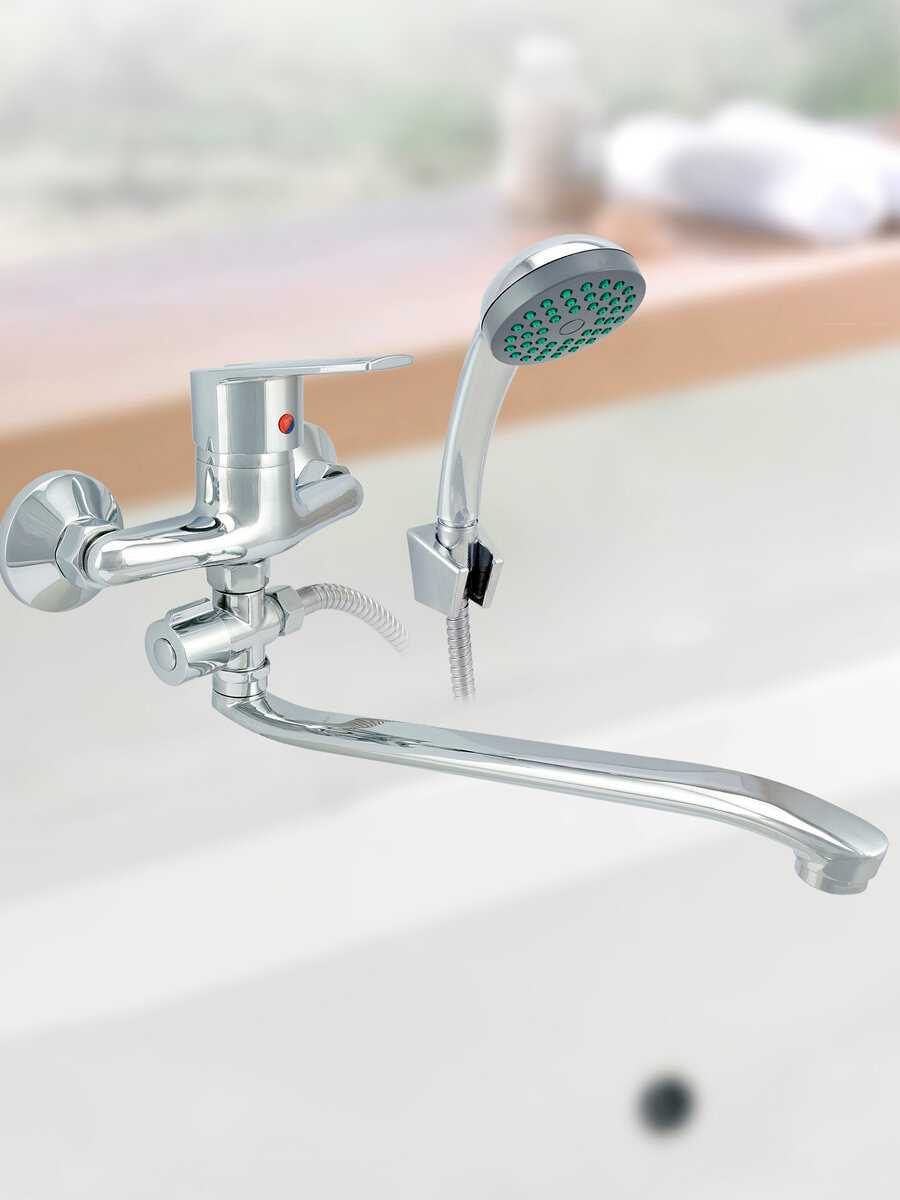 Смеситель Istok life одноручный смеситель [ванно-душевой] [с длинным L-изливом] [дивертор выносной] фотография 1