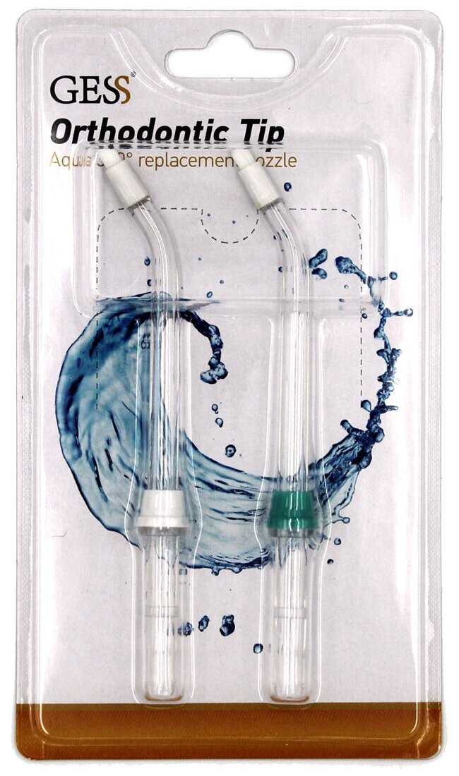 Насадка для ирригатора GESS Aqua Pro и Wasser Master ортодонтическая фотография 1