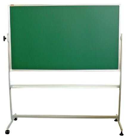 Доска магнитно-маркерно-меловая Attache двухсторонняя 71691 100х150 см фотография 1