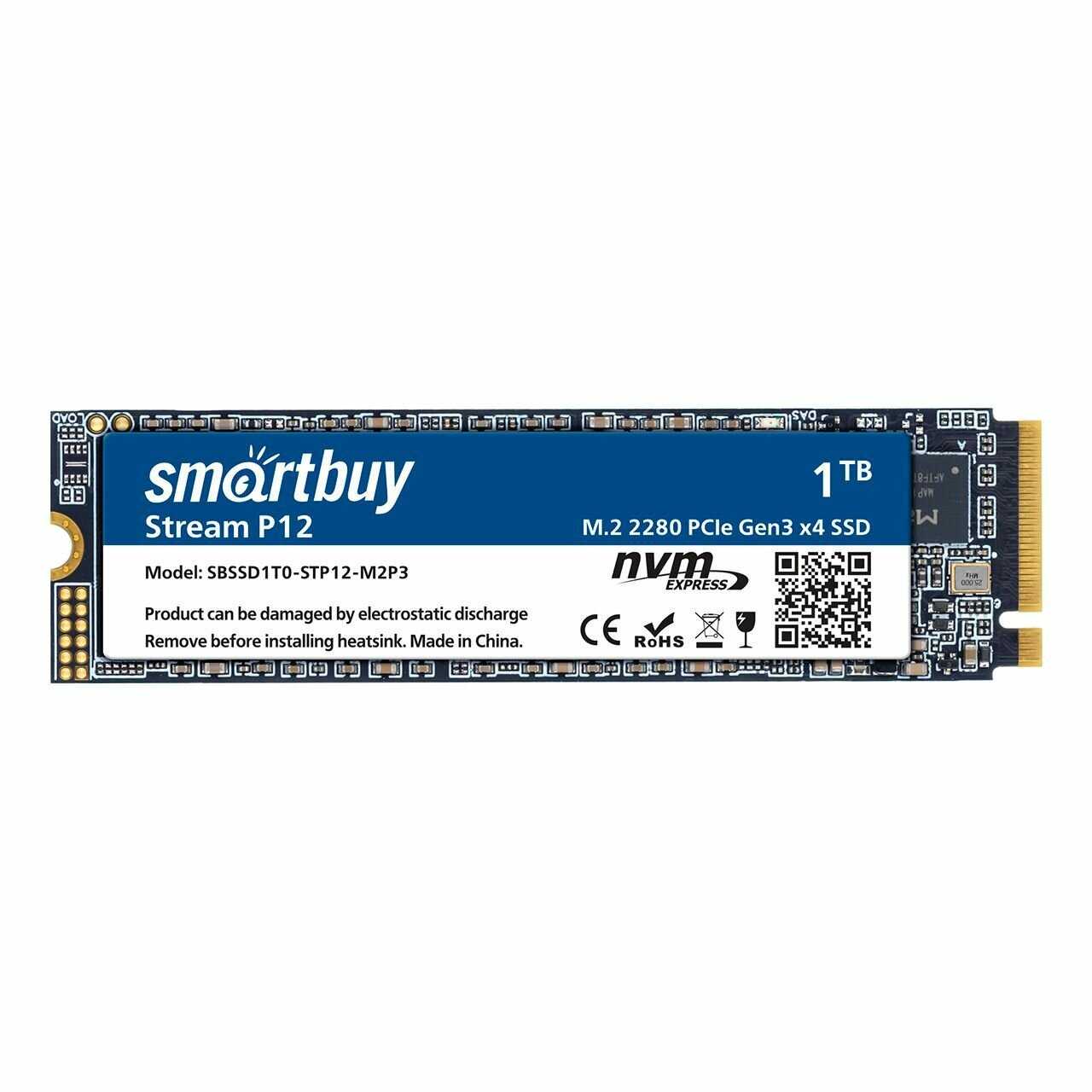 M.2 2280 SSD Smartbuy Stream P12 512GB фотография 13
