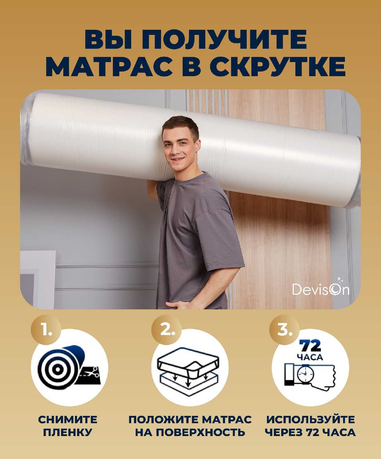 Матрас Devison Memory Optima фотография 19