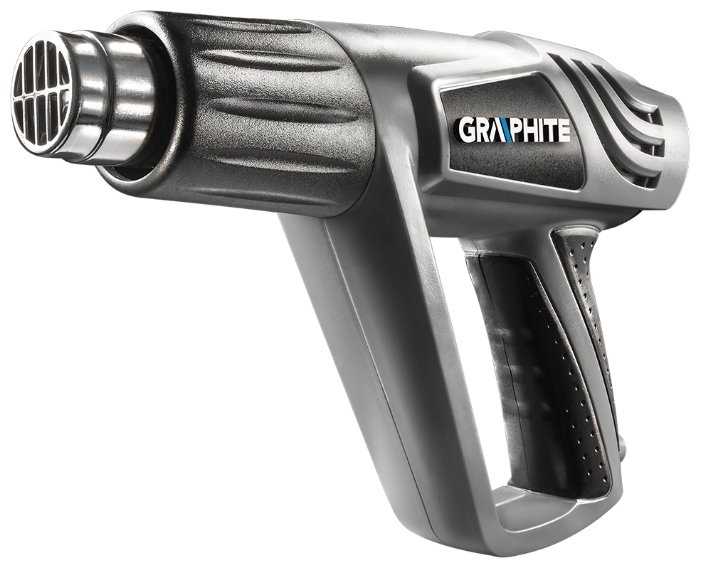 Профессиональный строительный фен Graphite 59G524 Case