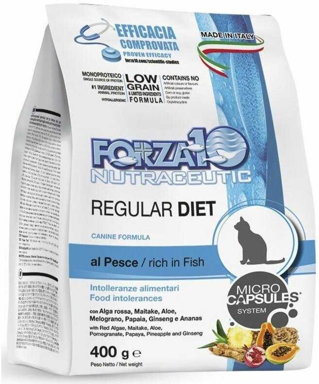 Корм для кошек Forza10 Regular Diet фотография 8