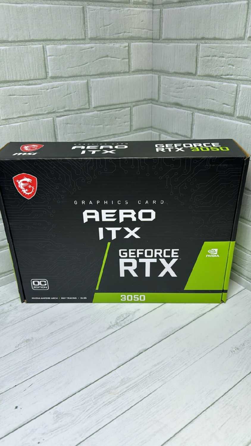 Видеокарта MSI GeForce RTX 3050 AERO ITX (RTX 3050 AERO ITX 8G OCV2) фотография 16