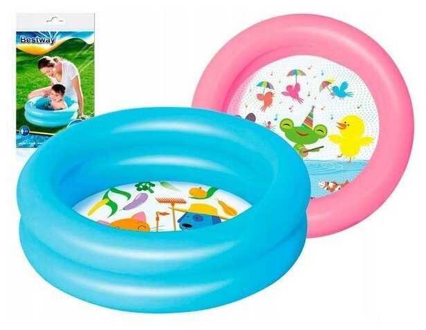 Бассейн Bestway Round 2-Ring Kiddie (51061) фотография 14