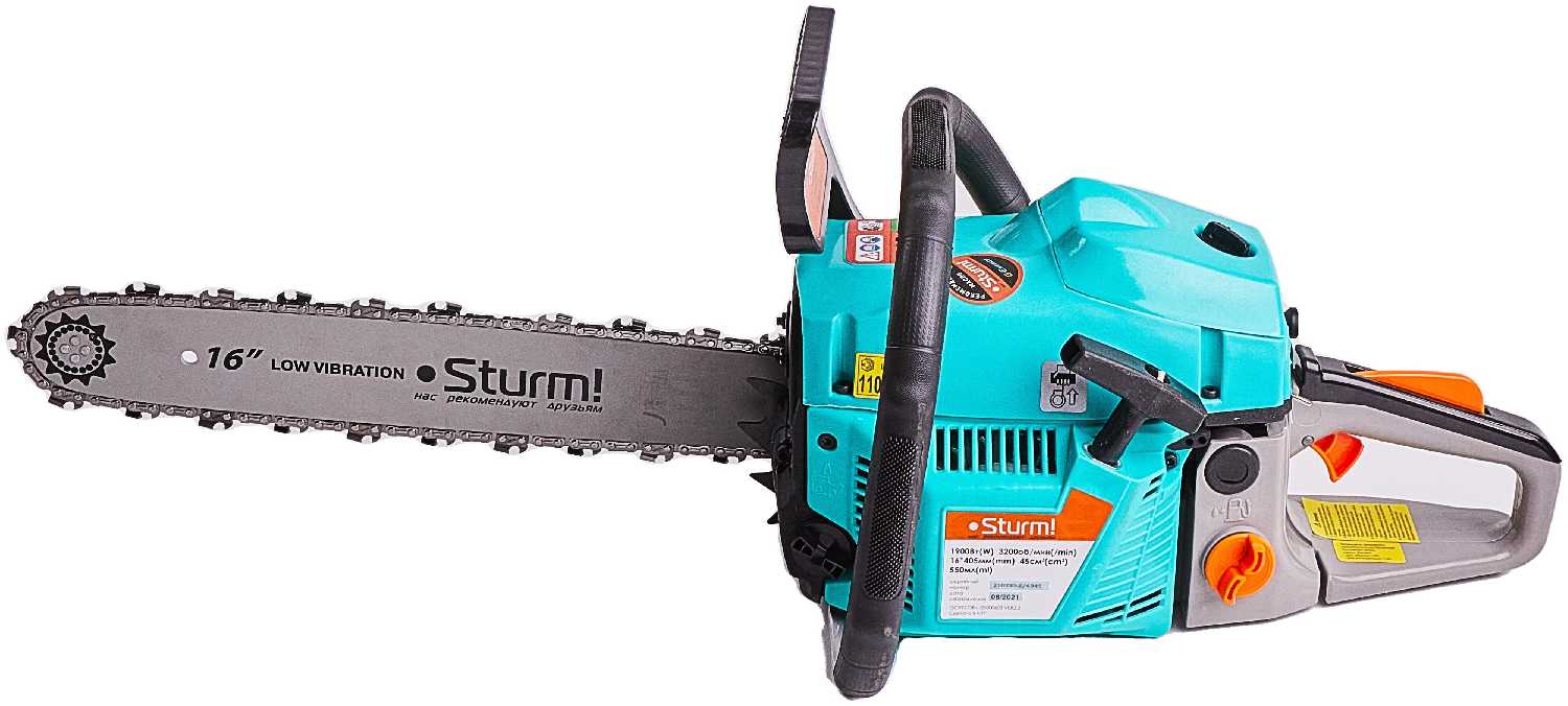 Бензопила цепная Sturm! GC99372B 2.6 л.с фотография 13