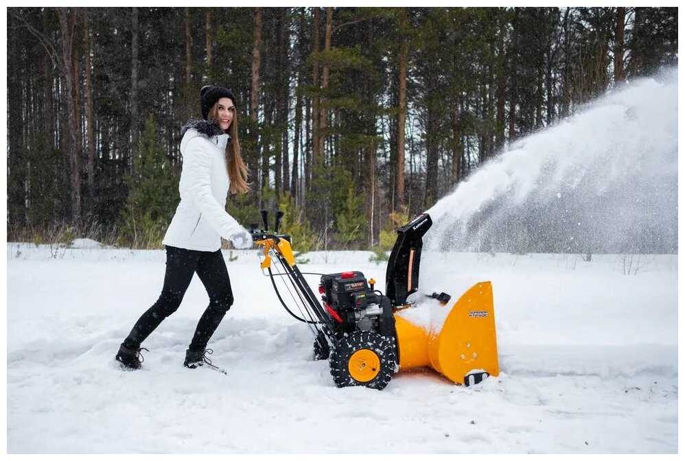 Снегоуборщик бензиновый Kettama Luxe KTA80-C Superior, 8 л.с. фотография 7