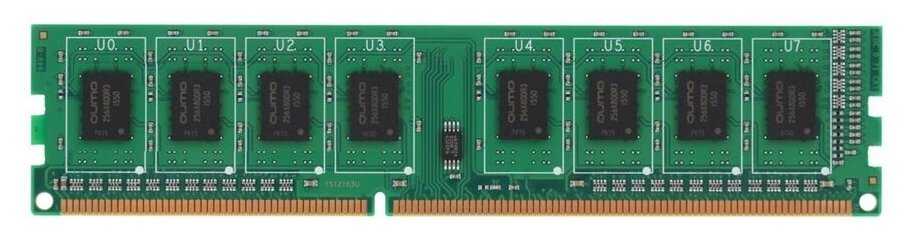 Оперативная память Qumo 8 ГБ DDR3 DIMM CL9 (QUM3U-8G1333C9R)