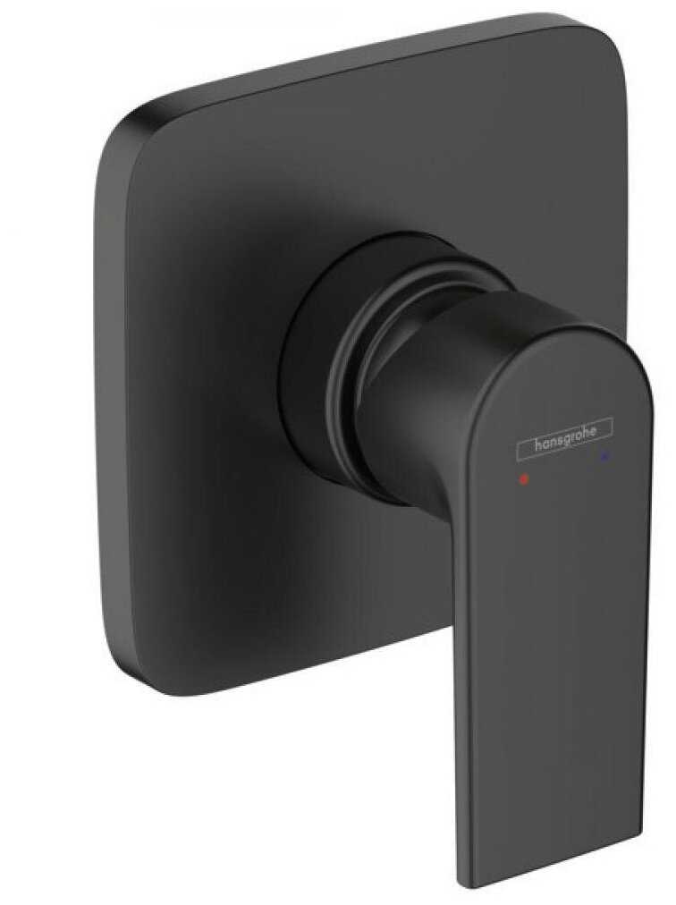 Встраиваемый смеситель для душа Hansgrohe Vernis черный матовый 71658670