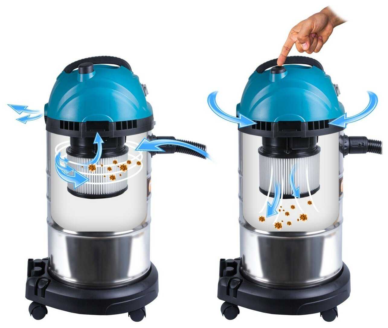 Пылесос промышленный Bort BSS-1630-SmartAir фотография 8