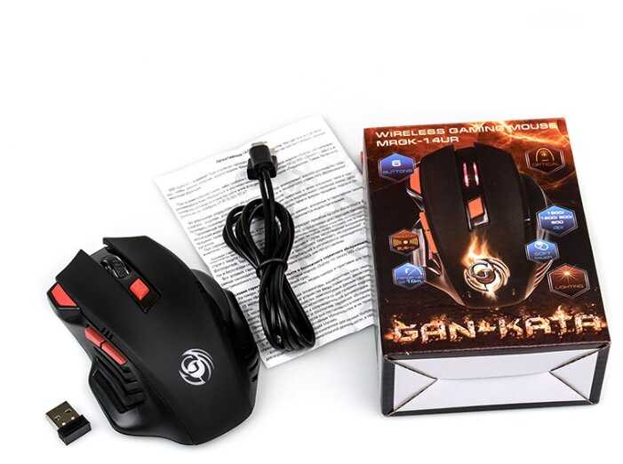 Беспроводная игровая мышь Dialog Gan-Kata MRGK-14UR фотография 8