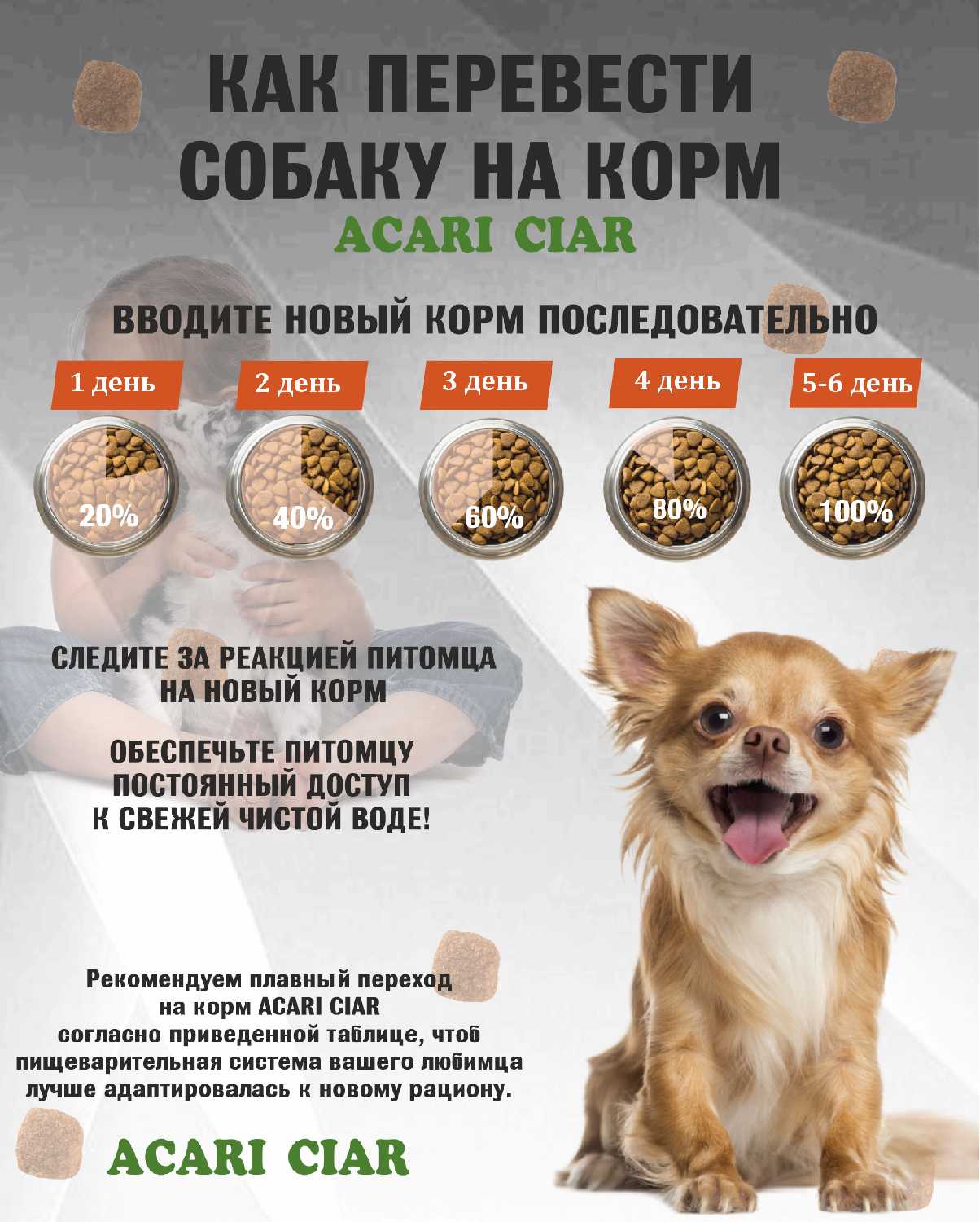 Сухой корм для собак ACARI HOLISTIC JUNIOR фотография 4