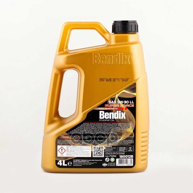 Масло моторное BENDIX Super Force DPF SAE 5W-30 (Bendix) фотография 14