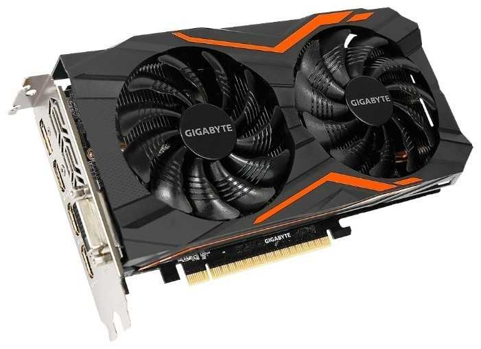 Видеокарта GIGABYTE GeForce GTX 1050 Ti (GV-N105TG1 GAMING-4GD) фотография 1
