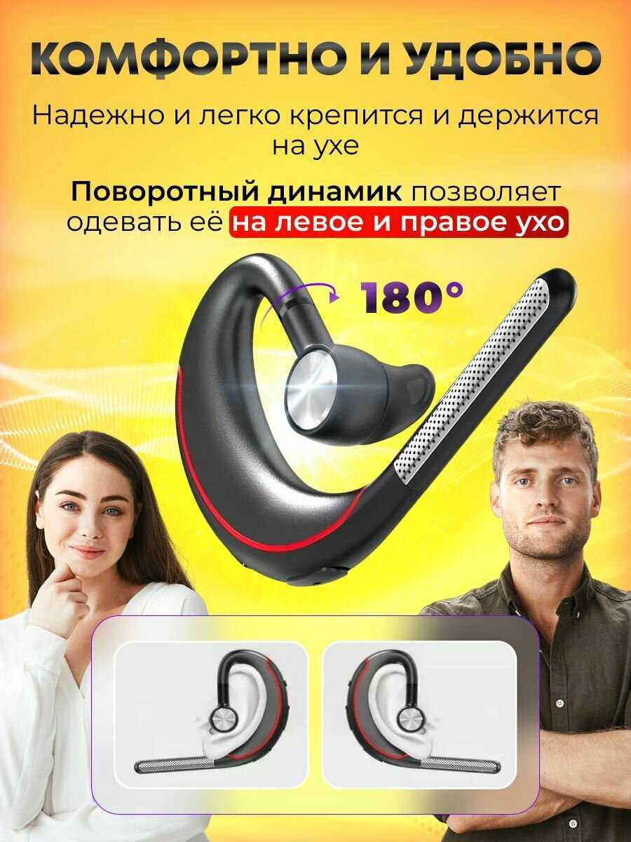Bluetooth гарнитура А12 фотография 1