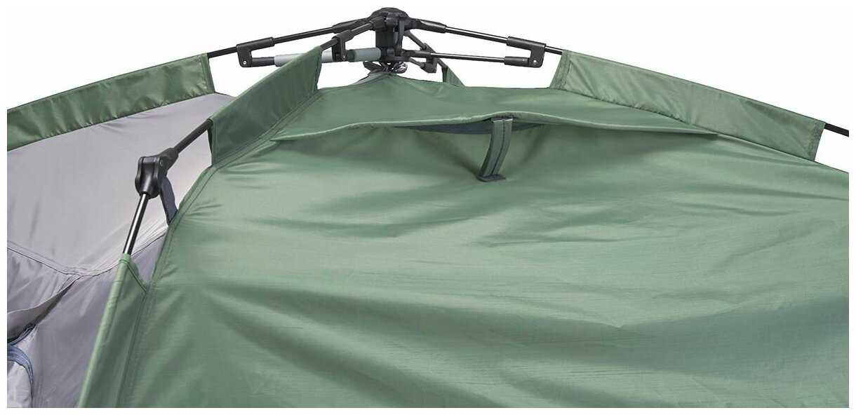 Автоматическая палатка Jungle Camp Easy Tent 3 зеленый/серый фотография 5