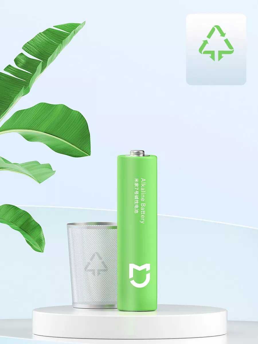 Батарейки Mijia Rainbow No.7 AAA batteries (40 шт) фотография 18