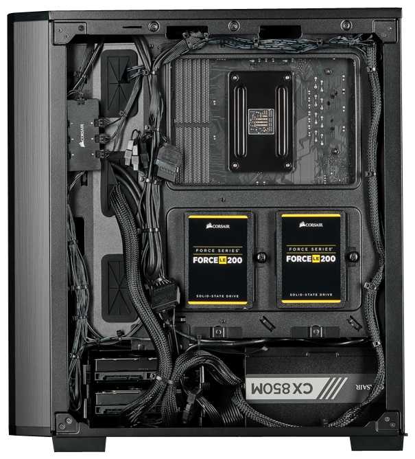 Компьютерный корпус Corsair Carbide Series 175R RGB TG фотография 3
