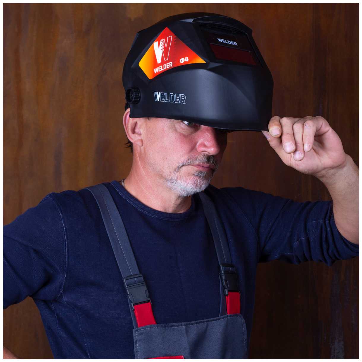 Маска сварщика WELDER PRO Ф4 фотография 6