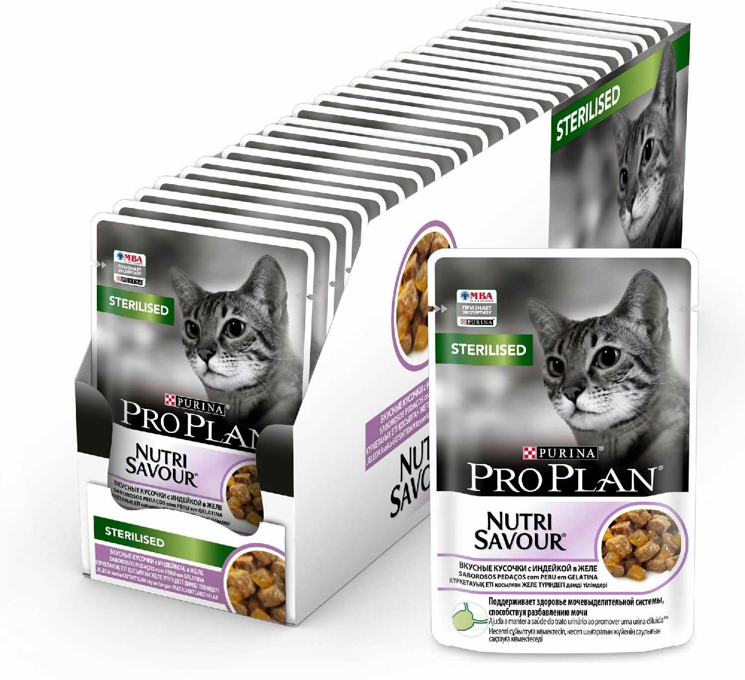 Корм Pro Plan Nutri savour (кусочки в соусе) фотография 1