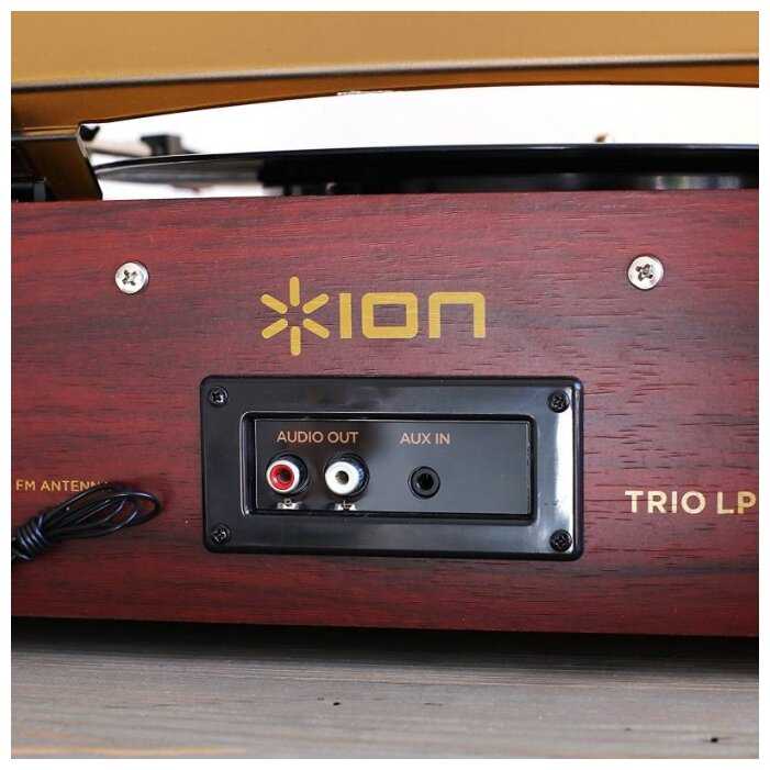 Виниловый проигрыватель Ion Trio LP фотография 2