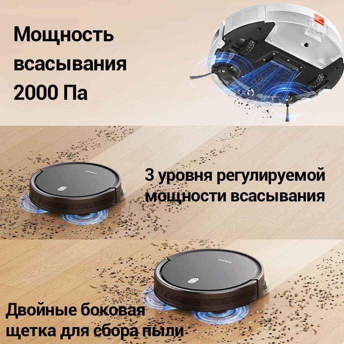Робот-пылесос Xiaomi Robot Vacuum E5 фотография 1