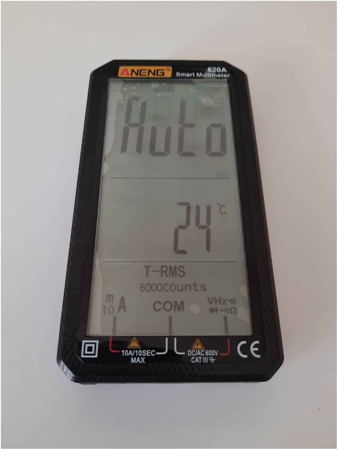 Мультиметр профессиональный цифровой True RMS ANENG 620A с NCV. 10 функций. фотография 1