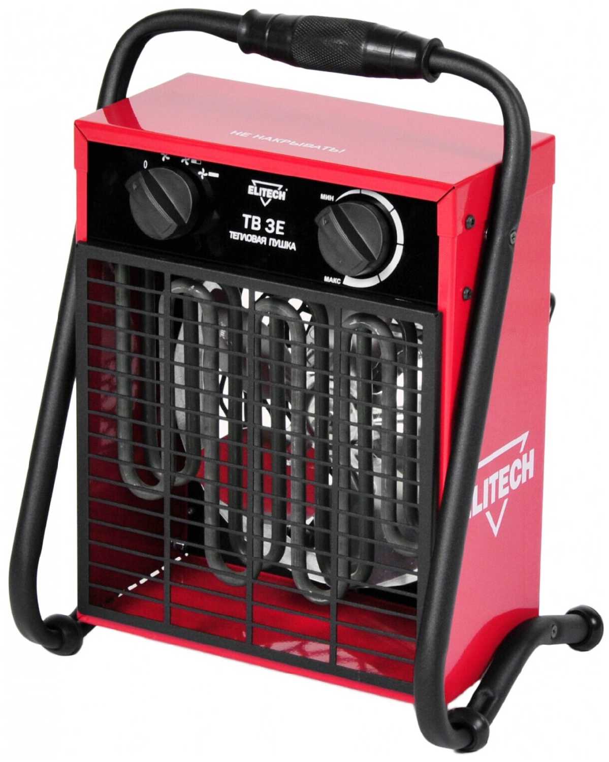 Электрическая тепловая пушка ELITECH ТВ 3Е фотография 1