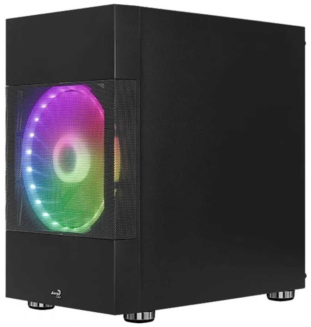 Компьютерный корпус AeroCool Atomic v1 (Atomic-G-BK-v1) фотография 2