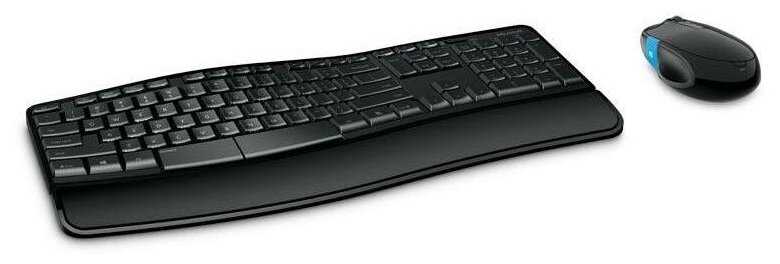 Комплект клавиатура + мышь Microsoft Sculpt Comfort Desktop (USB) фотография 5