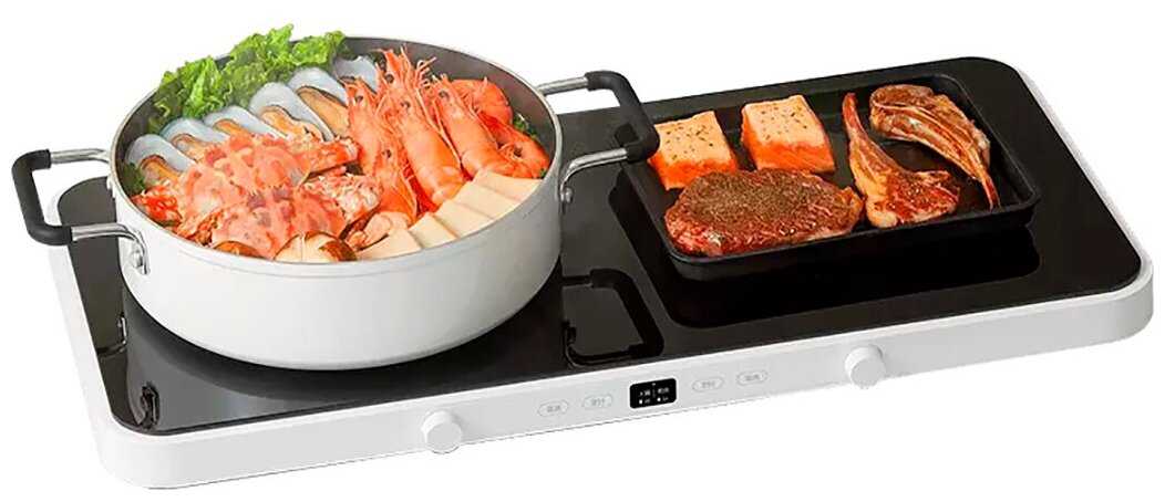 Умная индукционная плита Xiaomi Mijia Double-Port Cooker (MDCLD01ACM)